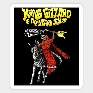 the king gizzard and the lizard wizard Band Magnet
